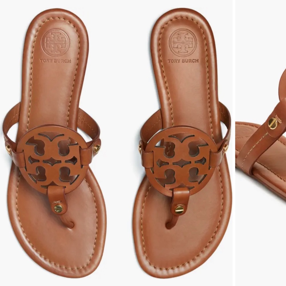 New Authentic Tory Burch Miller Sandals